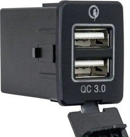 Розетка-USB 2 QC 3.0 для Nissan 30x22x38 RIF22-4-1013900