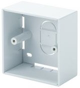 3L45#10, Back Box, White, Screw, 86 x 86mm, Pack of 10 pieces