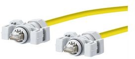 141N113K13K20, Patch Cable, RJ45 Plug - RJ45 Plug, CAT6, S/FTP, 2m, Grey