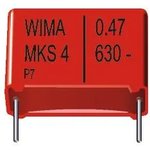 MKS film capacitor, 330 nF, ±10 %, 100 V (DC), PET, 7.5 mm, MKS4D033302C00KSSD