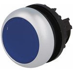 M22-DL-B, Головка кнопки с подсветкой, без фиксации ,цвет синий