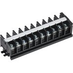 YZN43-10-006- K02, Block of clamps BZN TK-040 6kv.mm 40A on a DIN rail 10 pairs
