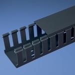 Фото 1/2 G4X4BL6, Wiring Ducts Slotted Rectangular without Cover Screw Polyvinyl Chloride Black