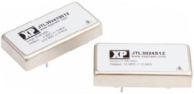 JTL3024D15, Isolated DC/DC Converters - Through Hole DC-DC, 30W DUAL O/P, 4:1