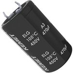 ELG109M035AR5AA, Aluminum Electrolytic Capacitors - Snap In 35V 0.01F 20% 105C ...