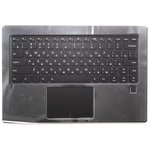 Клавиатура (топ-панель) для ноутбука Lenovo Yoga 910-13IKB черная с черным топкейсом