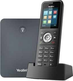 Sip телефон YEALINK W79P (база W70B+трубка W59R) до 10 SIP-аккаунтов, до 10 трубок на базу, до 20 одновременных вызовов, шт