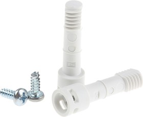 Фото 1/2 MBS HH SCREW SET GREY, Polyamide Screw Set for Use with 1912 Base Tempo Enclosure