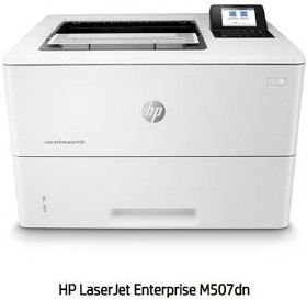 Фото 1/10 1PV87A, Принтер лазерный HP LaserJet Enterprise M507dn