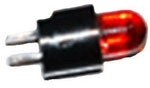 561-0104-080F, LED Uni-Color Red 635nm 2-Pin Bulk