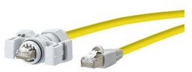 141N113K100B0, Patch Cable, RJ45 Plug - RJ45 Plug, CAT6, S/FTP, 20m, Grey
