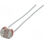 PGM5616D, Фоторезистор, 100мВт, 5-10кОм, 560нм, Монтаж: THT, 150ВDC, dLED: 5мм