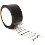 ESDCT3P-1/4, Box Sealing Tape Rubber Adhesive Clear, Black Print 0.25" (6.35mm) ...