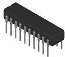 AD7820TQ, 1-Channel Single ADC Semiflash 8-bit Parallel 20-Pin CDIP Tube