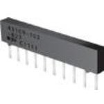 4309R-101-103, Res Thick Film NET 10K Ohm 2% 1.13W ±100ppm/°C BUS Molded 9-Pin SIP Pin Thru-Hole