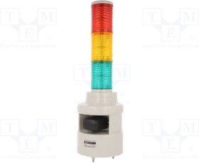 STD56L-WA-3-24-RAG, Сигнализатор световая колонна, Uпит 24ВDC, LED, IP54, -30-50°C