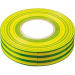 Изоляционная лента 0,13x19 20 м. желто-зеленая, INTP01319-20 32842