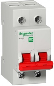 Фото 1/2 Schneider Electric EASY 9 Выключатель нагрузки 2P 63А
