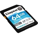 Карта памяти Kingston Canvas Go! Plus SDXC UHS-I Cl10, SDG3/64Gb