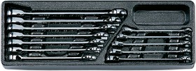 Фото 1/4 Набор комбинированных ключей с трещоткой Honidriver в ложементе 12 предметов IK-SGW0120H