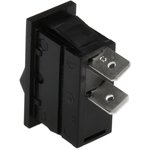 C1300AAAAA, SPST, On-Off Rocker Switch Panel Mount