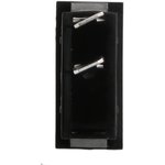 C1300AAAAA, SPST, On-Off Rocker Switch Panel Mount