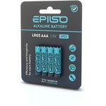 Элементы питания EPILSO LR03/AAA 4 Blister Card 1.5V (40/720)