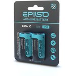 Элементы питания EPILSO LR14/C 2 Blister Card 1.5V (24/96)