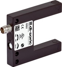 OGU 031 G3-T3, Optical Fork Sensor Die Cast Zinc Push-Pull / PNP / NPN 30mm 30V 30mA IP67 OGU