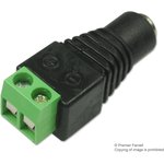 368, ADAPTER, 2.1MM DC JACK-2 POSITION TERMINAL BLOCK