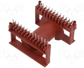 3709, Coil former: with pins; plastic; THT; H: 46mm; X1: 60.96mm