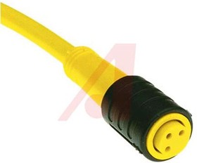 PKG 3Z-2, Female 3 way M8 to Unterminated Sensor Actuator Cable, 2m