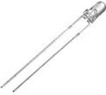 LTE-4206, Infrared Emitter 940nm 7.67mW/sr Circular Top Mount 2-Pin T-1