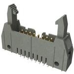 71922-220LF, Quickie®, Wire to Board connectors, Double Row, 20 Positions, 2.54 mm (0.1 in.), Right Angle, Eject Latch Header 0.76 um (30 ui