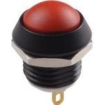 AP4D203TZBE, Pushbutton Switches SWITCH PB MOM RED LED BLACK CAP