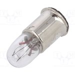 LAMP ML387, Лампочка: Midget, SUB-MIDGET, 28ВDC, 40мА, d: 6мм, L: 15мм