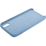 Силиконовый чехол "LP" для iPhone X/Xs "Protect Cover" (голубой/коробка)