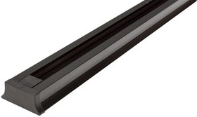 Фото 1/2 Шинопровод однофазный для трековых светильников, черный, 3м CAB1003 10342