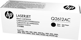 Фото 1/5 HP LaserJet 12A Black (Q2612AC), Тонер-картридж