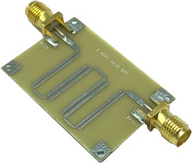 Фото 1/7 Microstrip Bandpass Filter Отладочная плата микрополоского полосового фильтра 2,4 ГГц