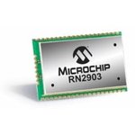 RN2903A-I/RM103, Sub-GHz Modules Low Power Long Range Transceiver Module(915MHz)