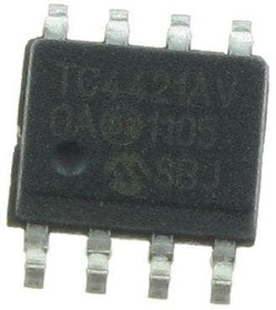 Фото 1/3 TC4421AVOA, Gate Drivers 9A Sngl MOSFET Drvr