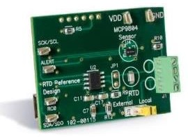 TMPSNSRD-RTD2, Temperature Sensor Development Tools RTD Reference Design Board