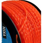 Леска для триммера витой квадрат 3 мм vertex (бобина 168 м) YK-222-3-168