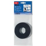 130-00008 TEXTIE 1M-PA66/PP-BK, Cable Tie, Hook and Loop, 1m x 13 mm ...