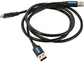Кабель USB A (M) - microUSB 3.0 B (M), 1м, Vention CQPBF