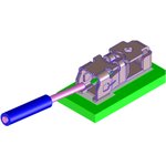 203863-8103, Lighting Connectors Double Contact Copper 1 Circuit