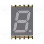 LTS-4817CTB-PR, Дисплей LED, SMD, 7-сегментный, 10мм, синий, 8,4-26,8мкд, анод