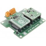 MIKROE-2756, Pi 3 Click Shield with 2 mikroBUS Sockets for Raspberry Pi