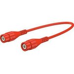 67.9770-20022, RF Cable Assembly, BNC Male Straight - BNC Male Straight, 2m, Red